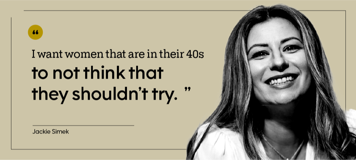 Jackie Simek is pictured in a headshot.