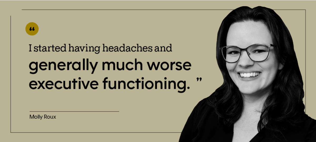 Molly Roux is pictured in a headshot.