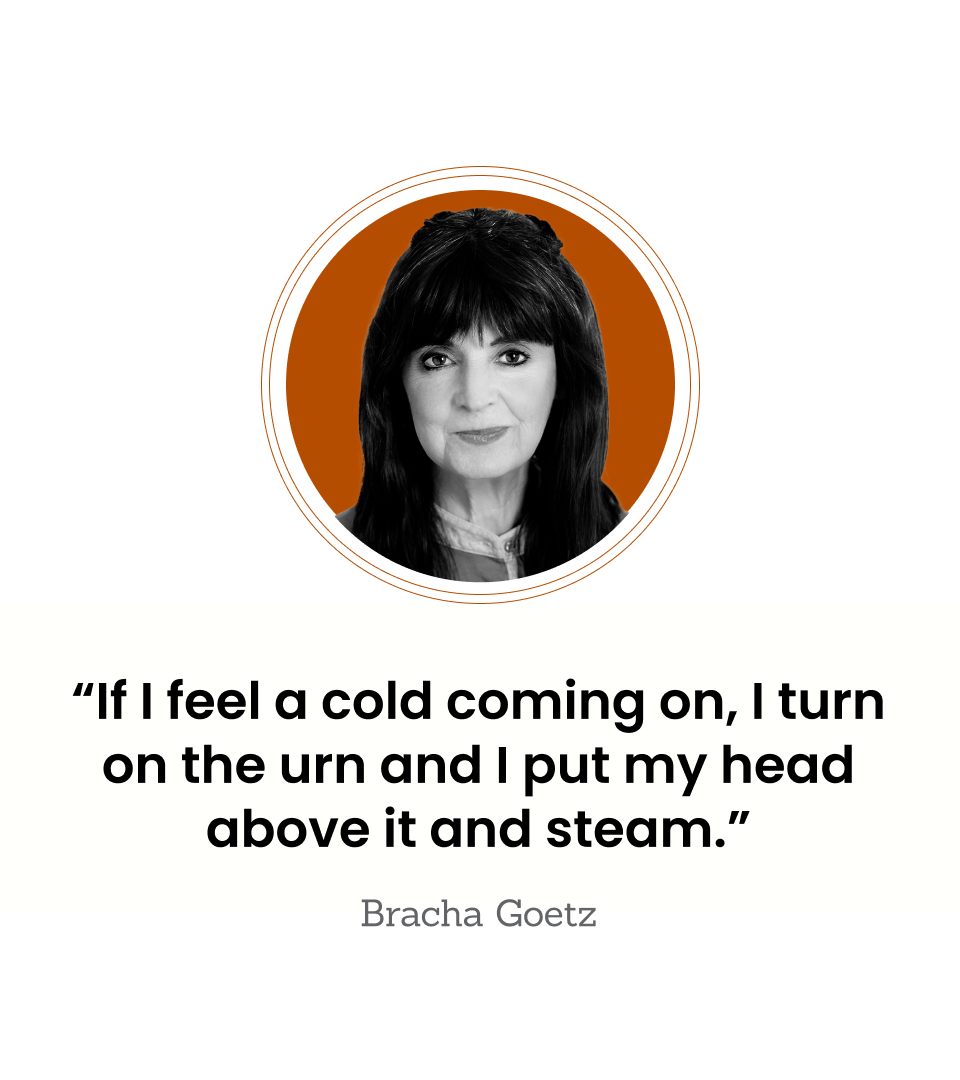 Bracha Goetz is pictured in a headshot.