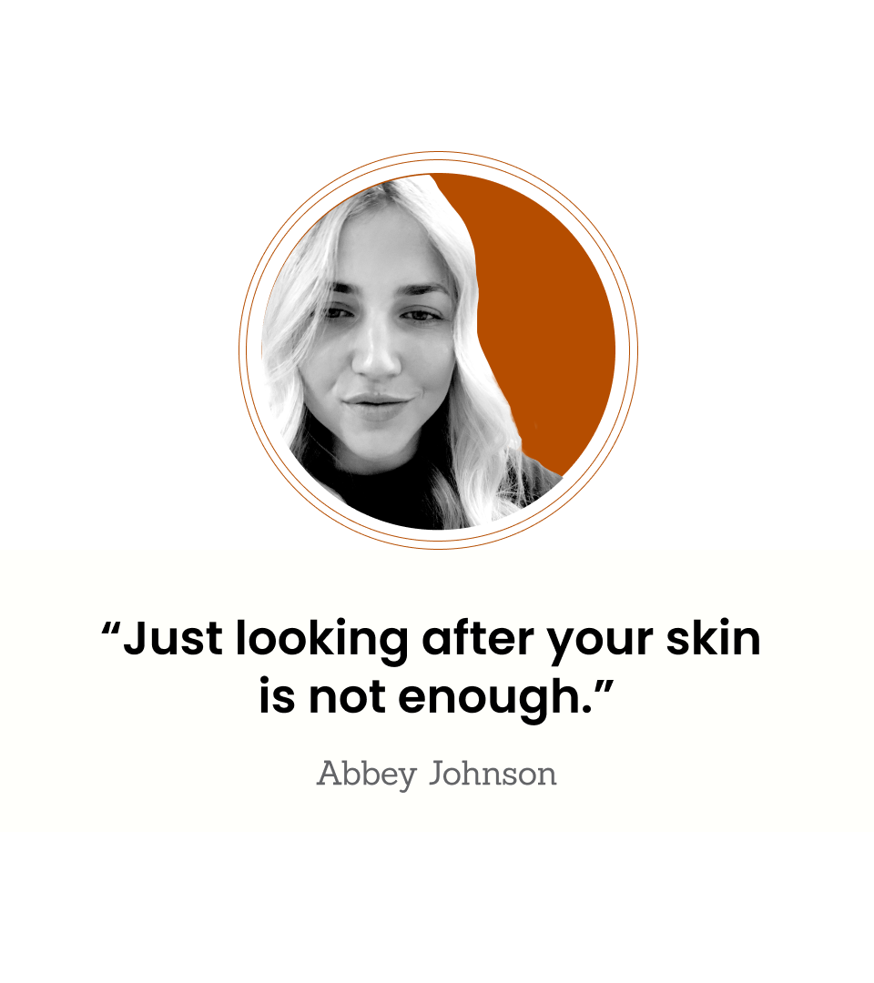 Abbey Johnson is pictured in a headshot.