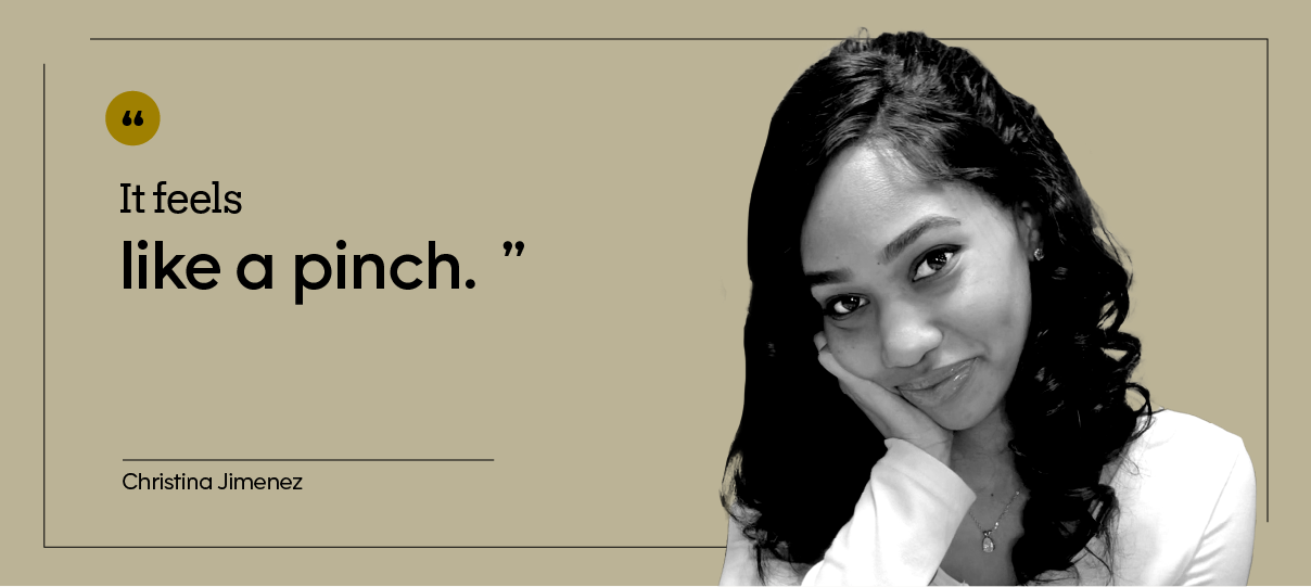 Christina Jimenez is pictured in a headshot.