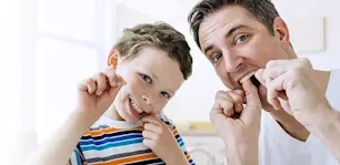 Limpieza de dientes en niños article link