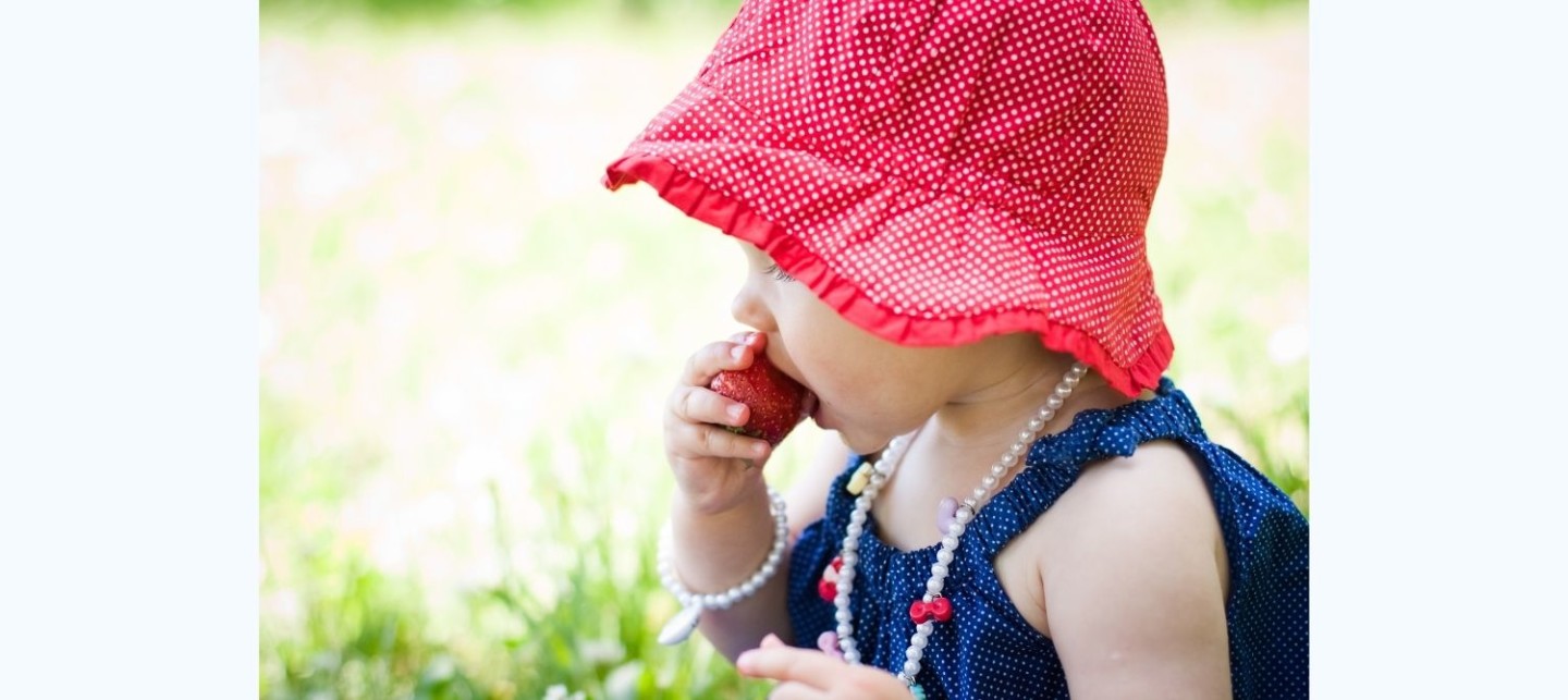 Strawberries for babies