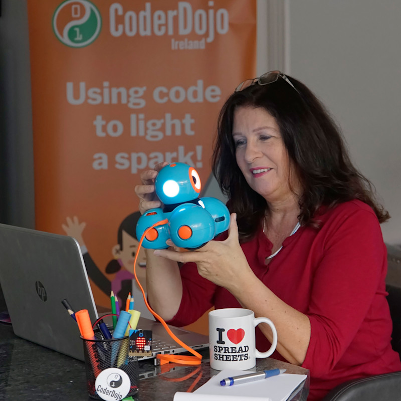 Sandra Maguire founded the Dún Laoghaire CoderDojo