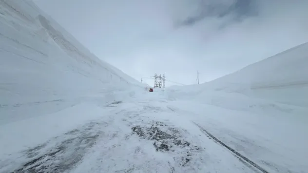 Schneeräumung am Gotthard