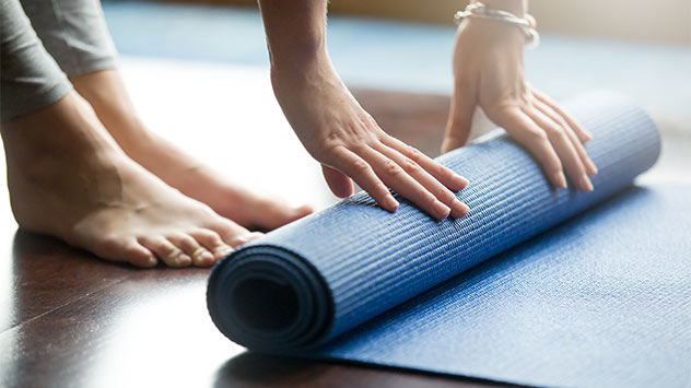 Yoga hilft gegen Stress
