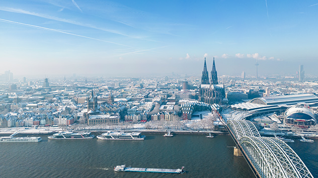 © Sebastian Kessler Kölner Dom im Schnee