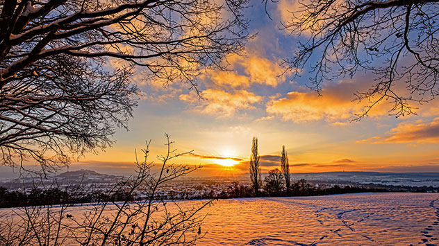 © Marcel Becker via WetterMelder Sonnenuntergang in Kirchhein
