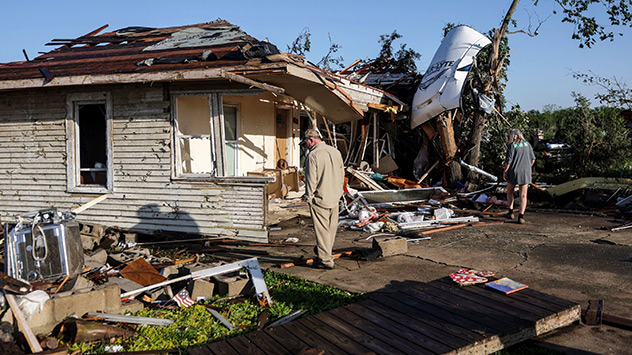 Gewaltige Schäden durch Tornados in Oklahoma