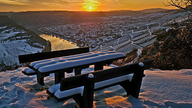 © Nils Petri Sonnenuntergang am Berg