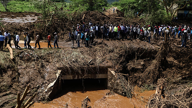 Überschwemmung Kenia