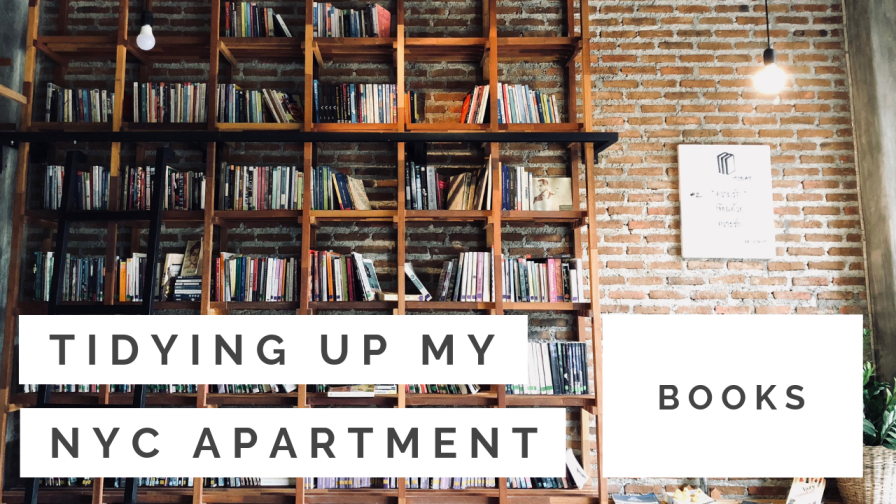 Tidying My NYC Apartment (KonMari Method): Books