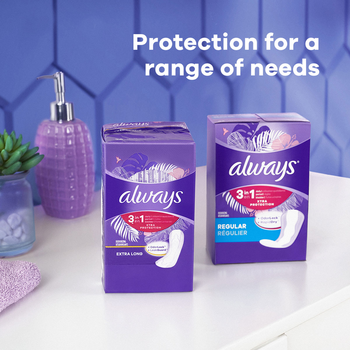 Protection for a range of needs 3 in 1