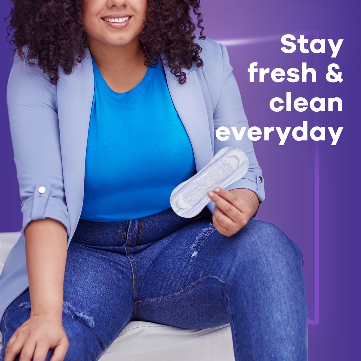 Stay fresh & clean everyday 3 in 1