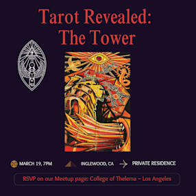 Tarot Revealed: The Tower Tarot Revealed: The Tower — Thu, Mar 19 07:00 PM