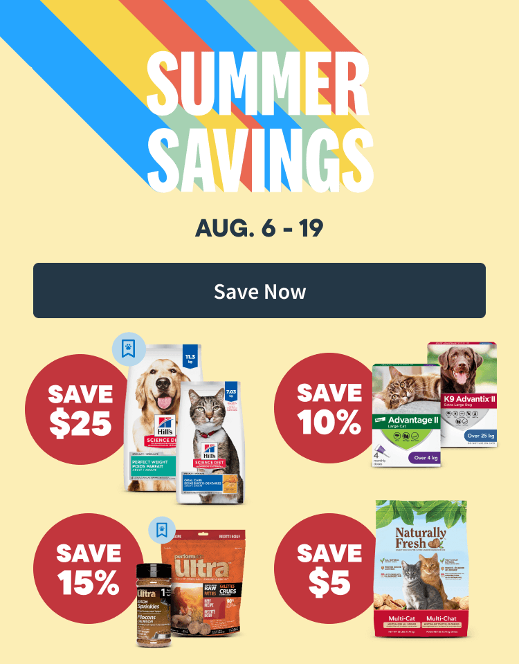 Summer Savings - August 6 to 19 - Save Now