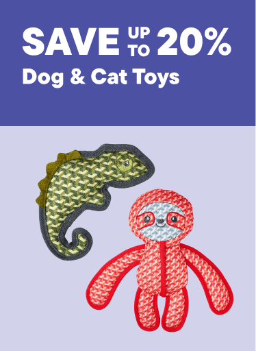 Dog Cat & Toys - Save up to 20%