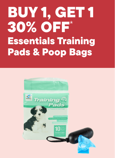 Buy 1, Get 1 30% Off - Essentials Training Pads & Poop Bags