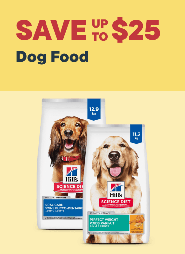 Dog Food – Save up to $25