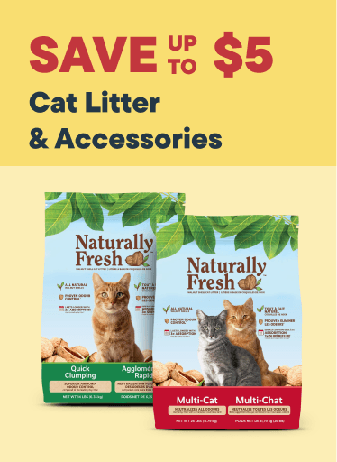 Cat litter & Accessories – Save up to $5