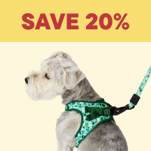 Dog Megamenu Callout 1 - Save 20%