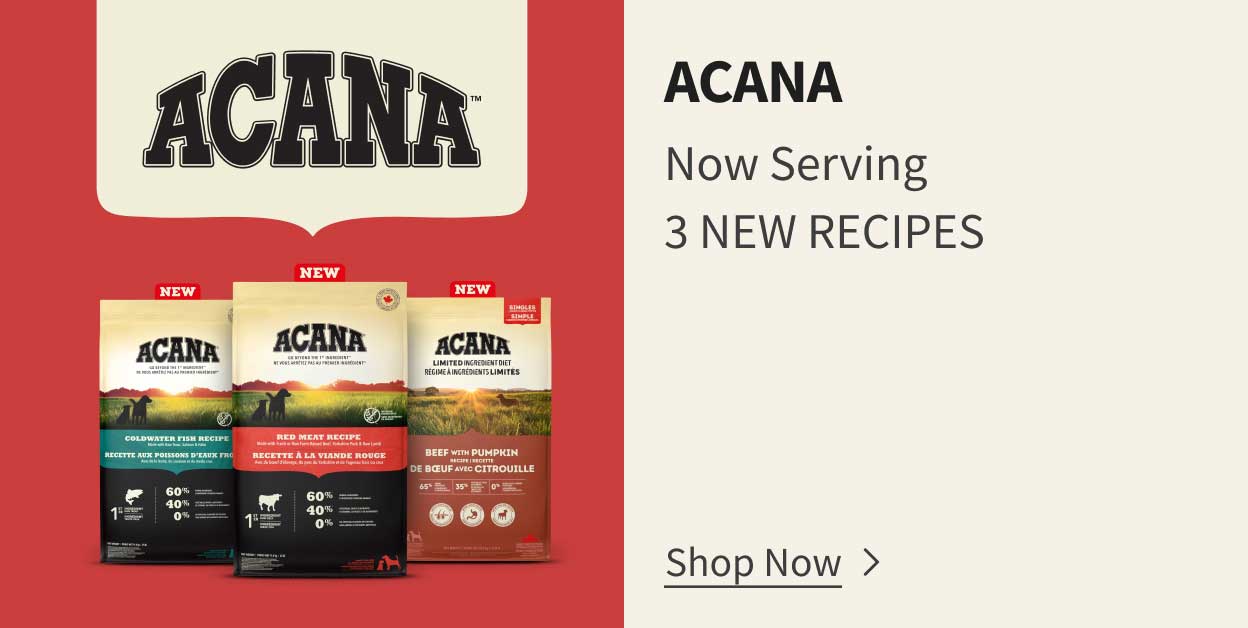 New Acana Recipes, Obsessively Good Ingredients