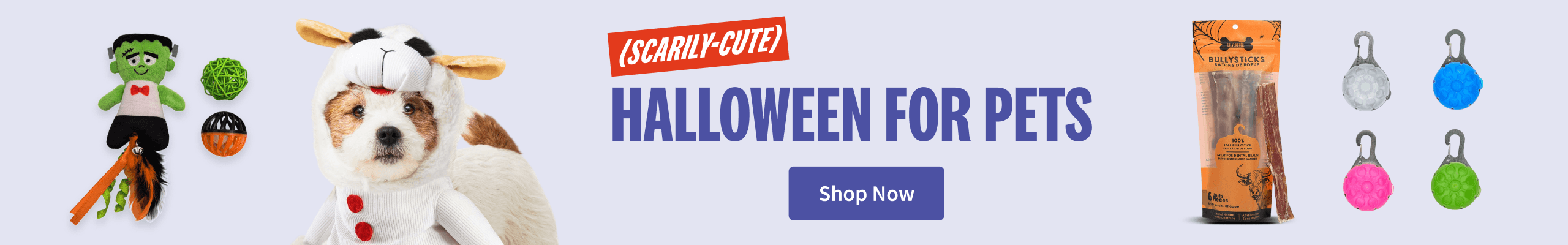 Scarily-Cute Halloween for Pets. Shop Now