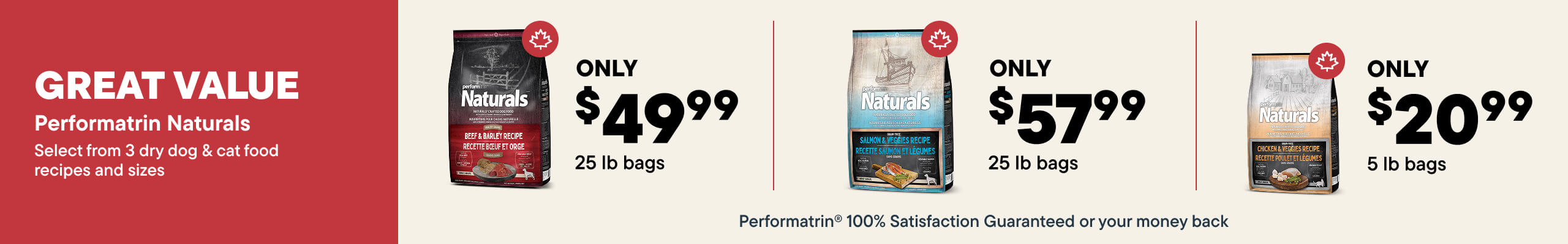 Performatrin Naturals Hero Banner