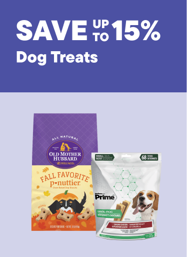Dog Treats – Save up to 15%