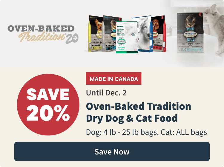 Oven Baked Tradition - Dry dog & Cat food Promo