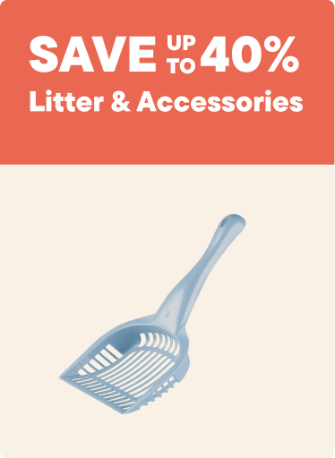 Cat Litter & Accessories - Save up to 40%