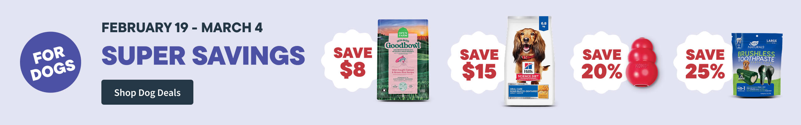 Flyer Saving for dogs- Shop Dog Deals