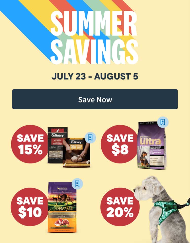 Summer Savings - July 23 - August 5. Save Now