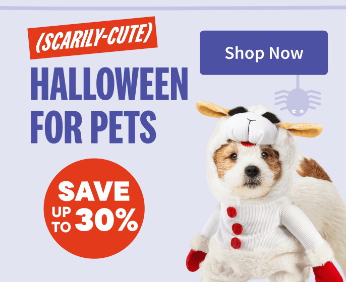 Scarily-Cute Halloween for Pets. Shop Now
