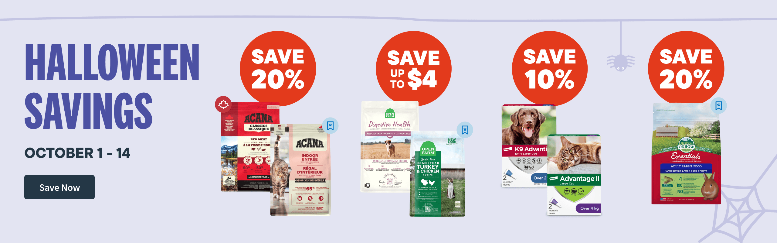Halloween Savings - October 1 to 14 - Save Now