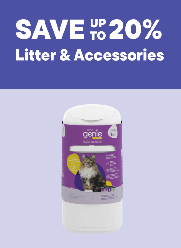 Litter & Accessories – Save up to 20%