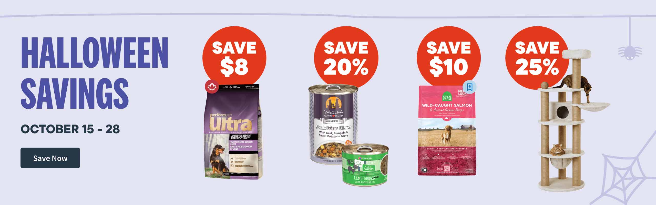 Halloween Savings - October 15 to 28 - Save Now