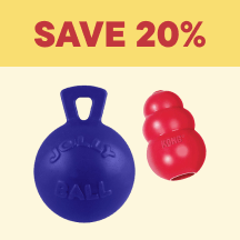 Dog Megamenu Callout 1 - Save 20%