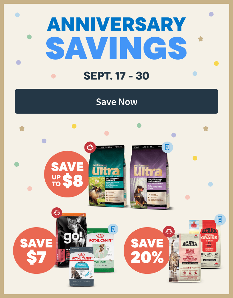 Anniversary Savings - Sept 17-30. Save Now