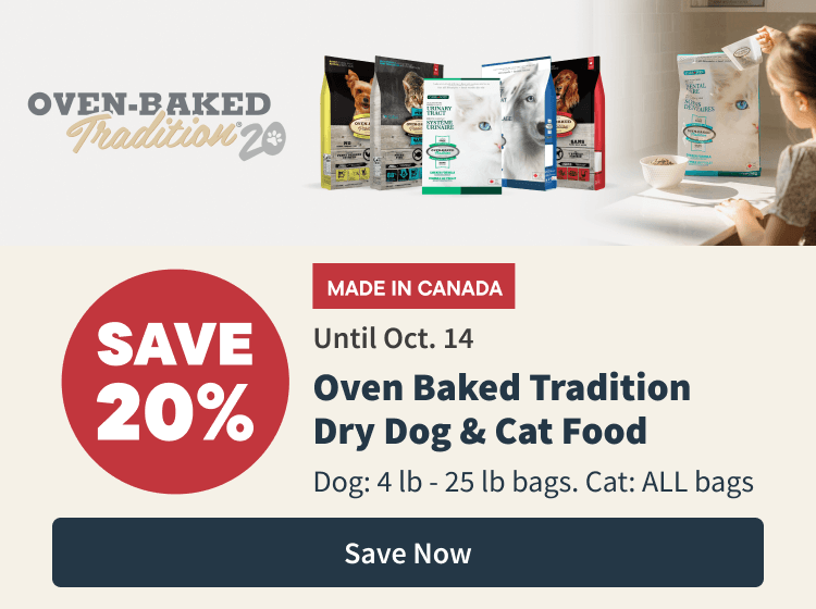Oven Baked Tradition - Dry dog & Cat food Promo