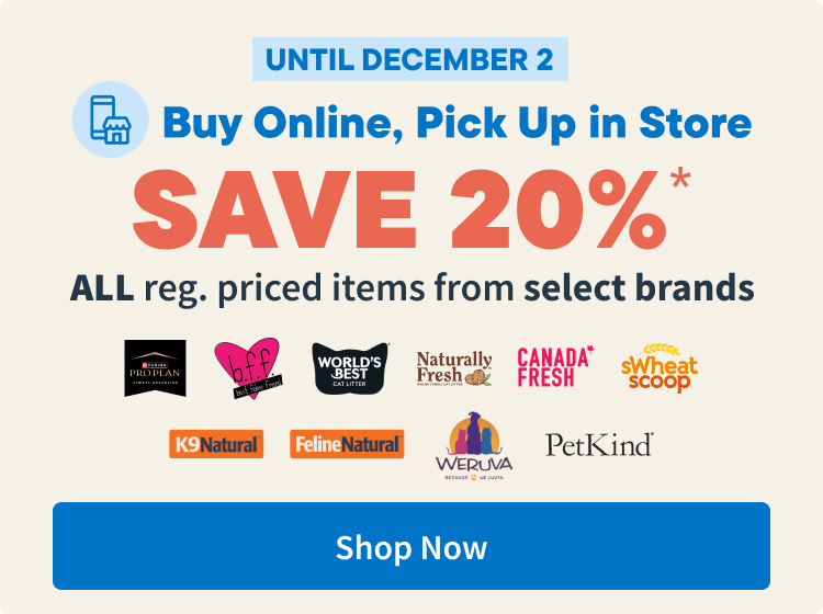 Buy Online, Pickup in Store. Save 20% OFF on all reg. priced items from select brands. Shop Now