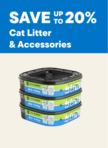Cat Litter & Accessories - Save up to 20%