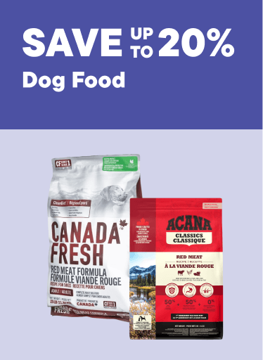 Dog Food – Save up to 20%