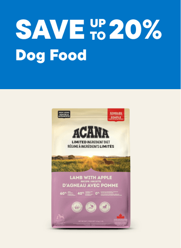 Dog Food – Save up to 20%