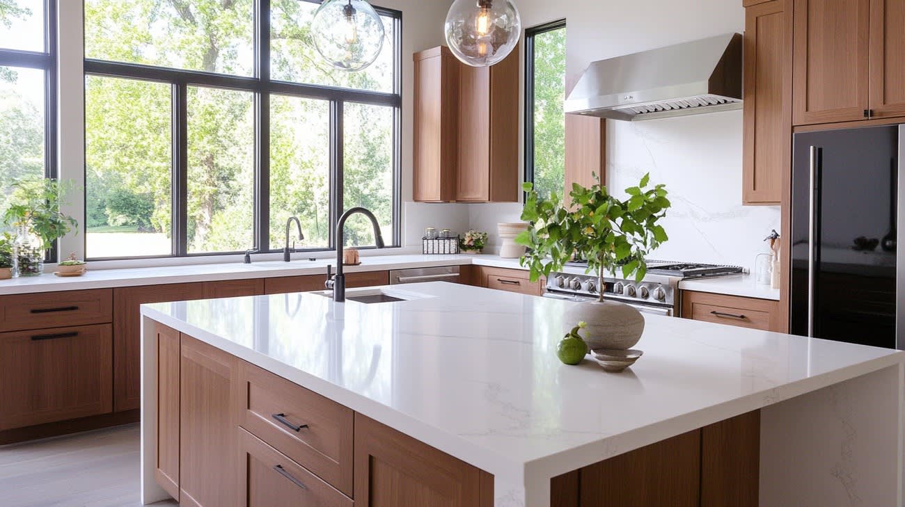 White Quartz Kitchen Countertops: The Ultimate Choice