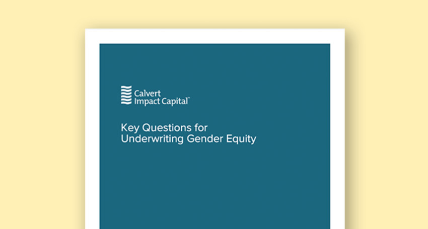 Key Qs for Underwriting Gender