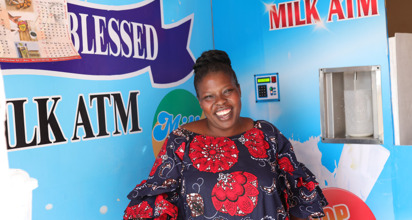 ECLOF Kenya milk atm