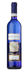 Bartenura Moscato blue wine bottle