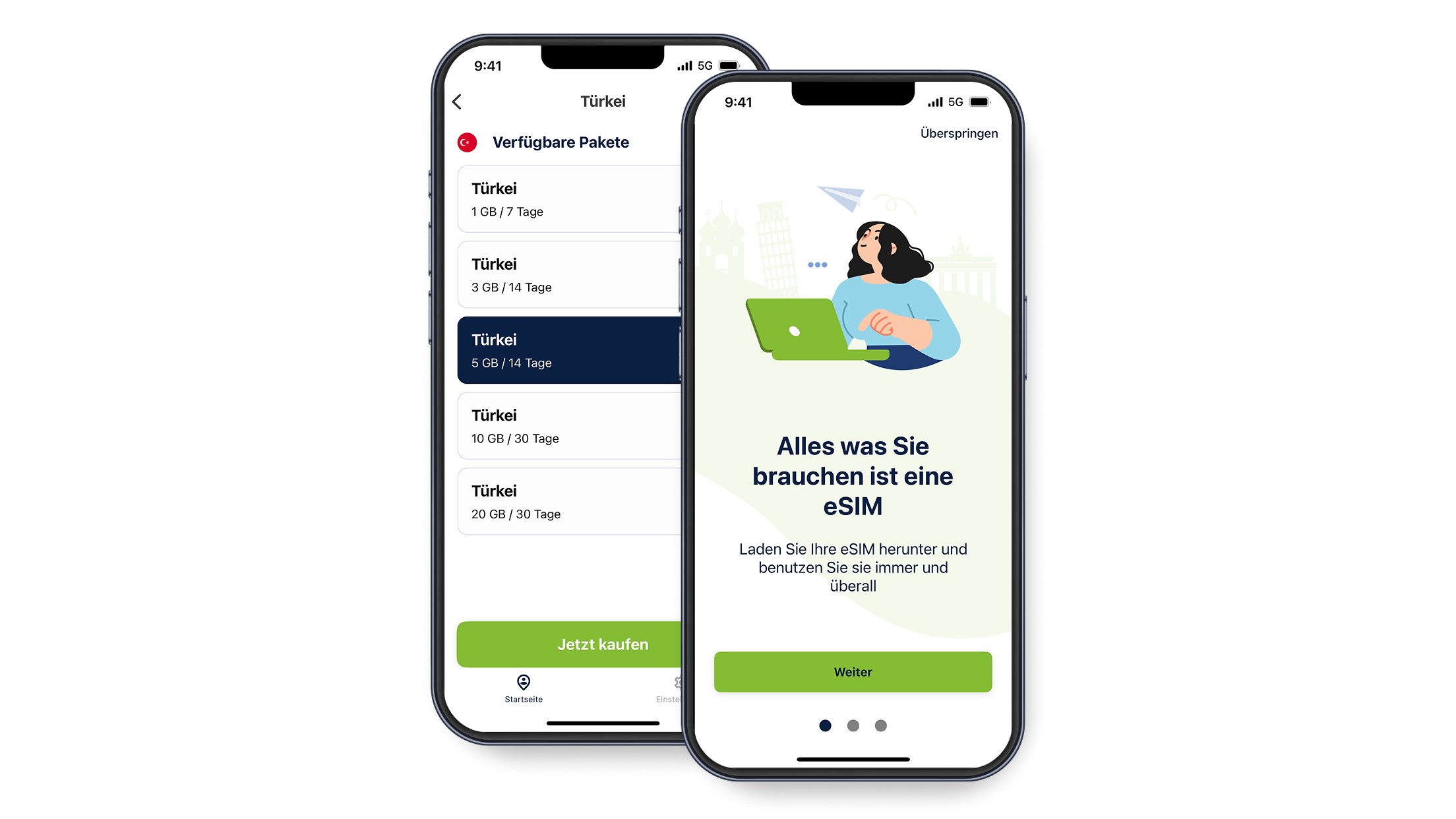 freenet Travel Teaserbild für die App in der iOS-Version