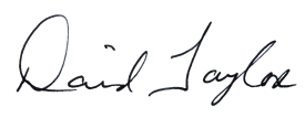 David Taylor Signature